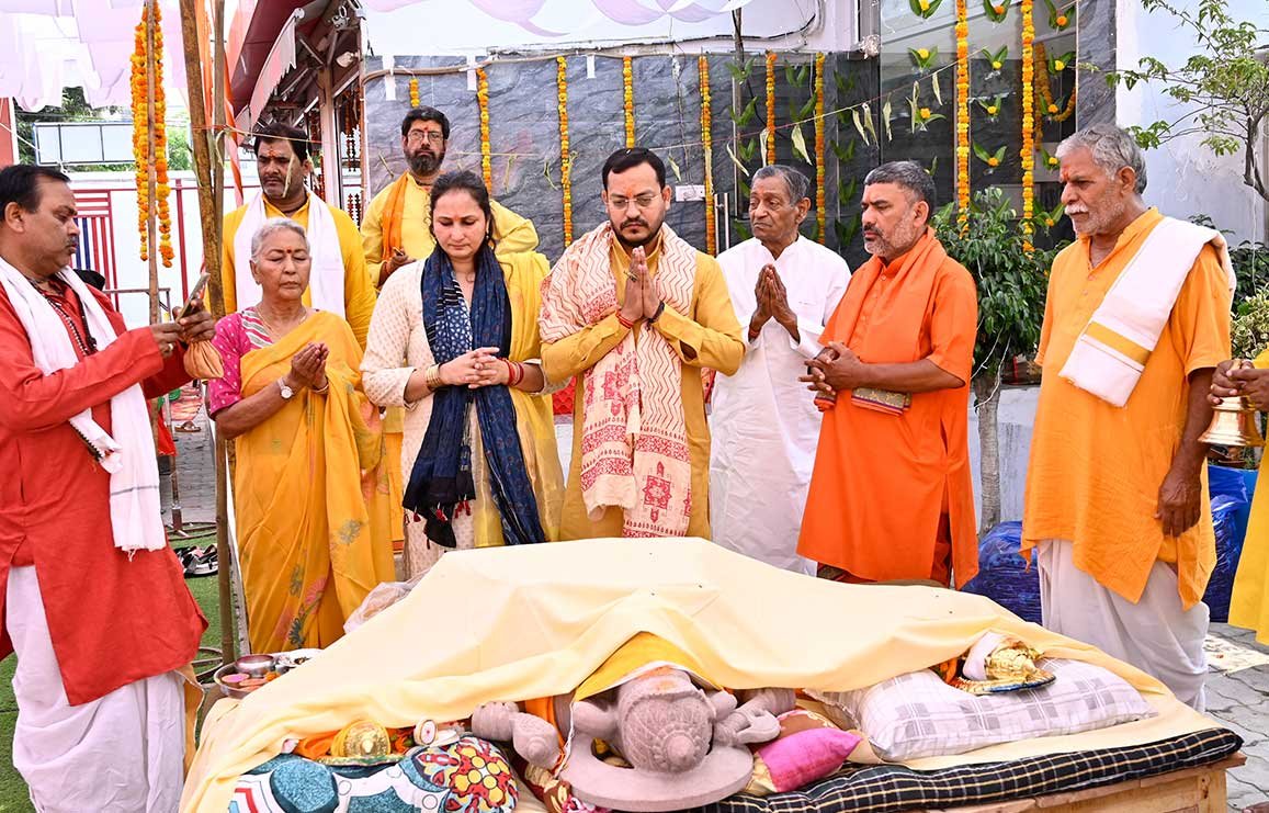 Sacred Inauguration of Siddhivinayak Murti — photo 2
